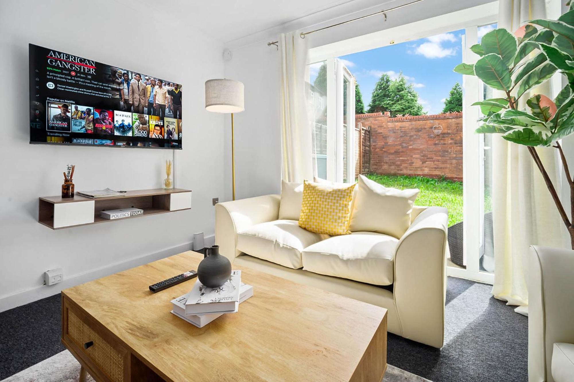 2 Bedroom House - Garden & Parking 2Gm - Wifi Birmingham Exterior foto